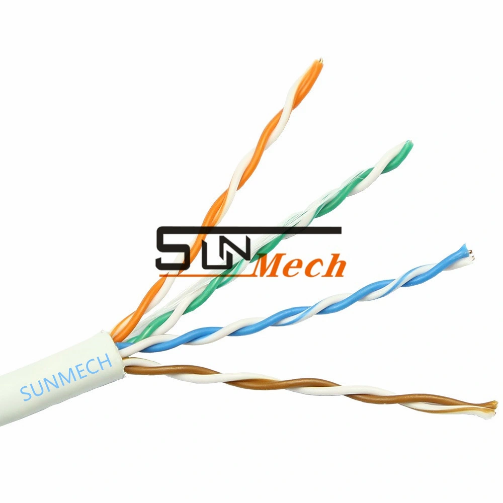 Cable de comunicación Fluke Test LSZH LS0H cable LAN UTP FTP Cable de red SFTP 23awg 24AWG Cat5/Cat5e/CAT6/CAT6A