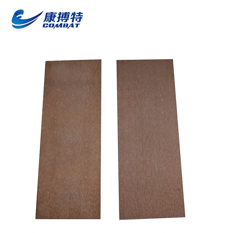 Good Service Chemical Square Wcu Tungsten Copper Sheet for Sale Alloy W75cu25