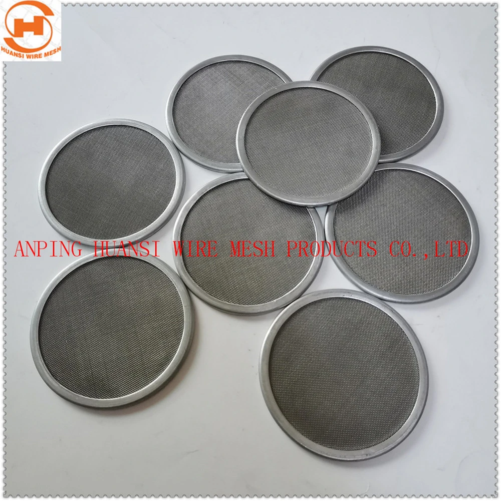 Customized 304 316 Stainless Steel 15-300 Micron Round Filter Discs