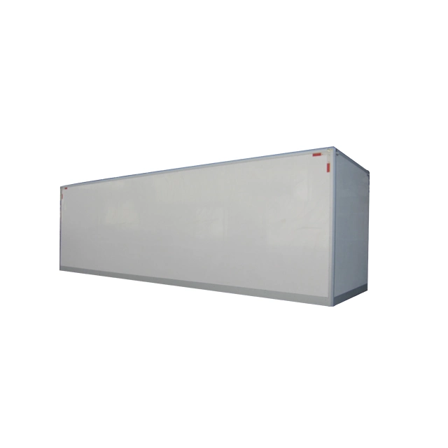 XPS/ PU Insulation Frozen Vegetable Meat Transport Aluminum Refrigerator Truck Body for Seafood Chicken