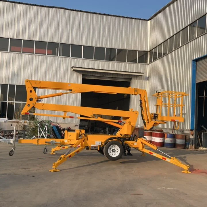 Dymg 8m 10m 12m 14m 16m Hydraulic Mobile Articulated Boom Lift