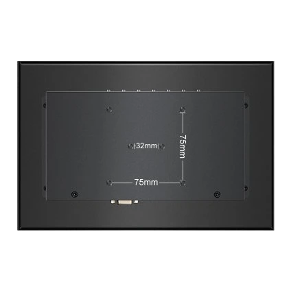 Factory 12.1 / 12 Inch Wall Mount Metal Snap Wide Screen Ear Mounted Industrial Panel Computer Monitor PC