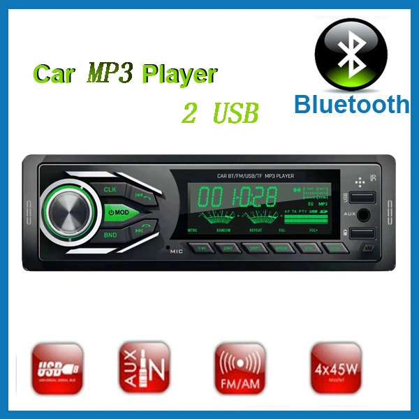 Car Audio Auto FM Radio MP3 Player Support Phone APP Function