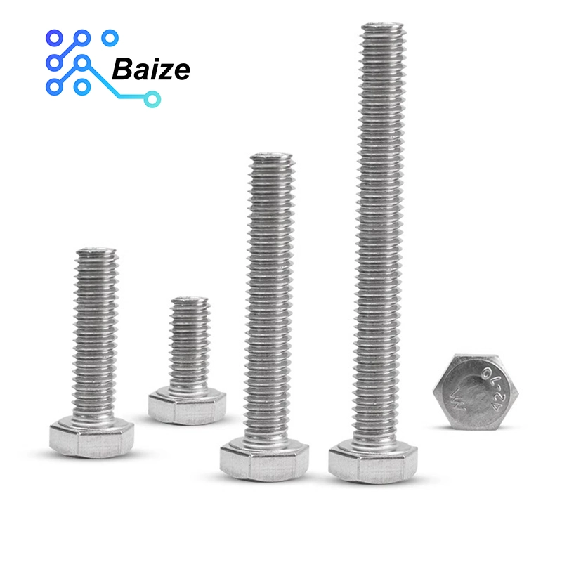 Carbon Steel Common Hexagonal Flange Bolt Machine Screw Cutomized