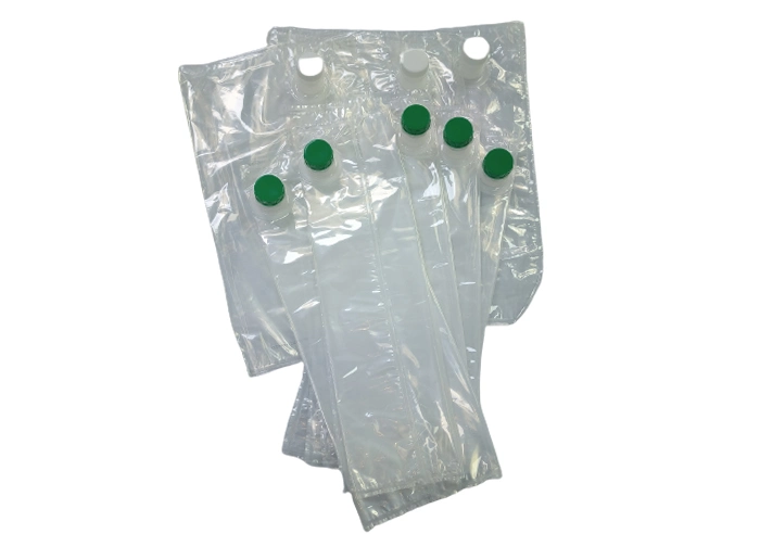 Durable Leak Proof Transparent PE Edible Oil Aseptic Bib Bag BPA PVC Free Food Packaging