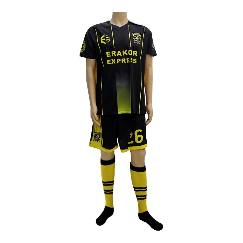 Vestuário de desporto uniforme personalizado de desgaste de futebol de formação