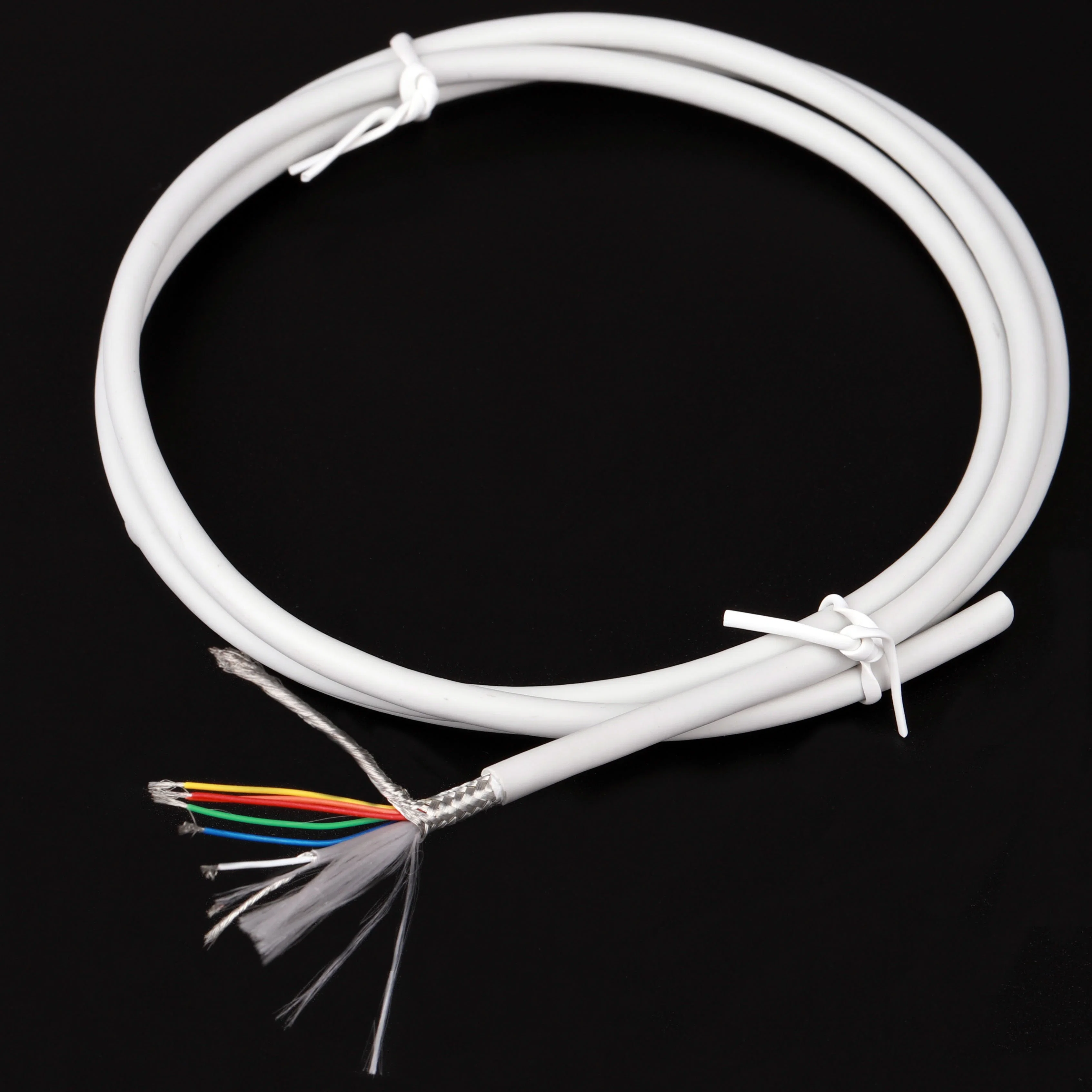 Parallel SpO2 Sensor Extension Cable 1p+2 Core TPU Jacket SpO2 Cable Used for Medical Pulse Oximeter Sensor