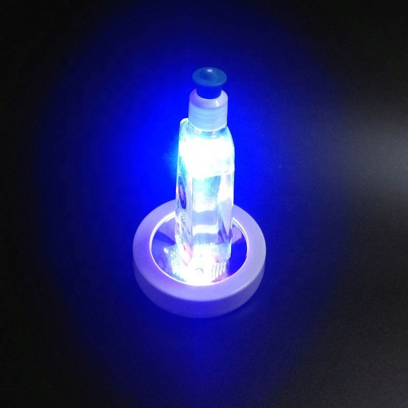 Display iluminado de plástico con LED