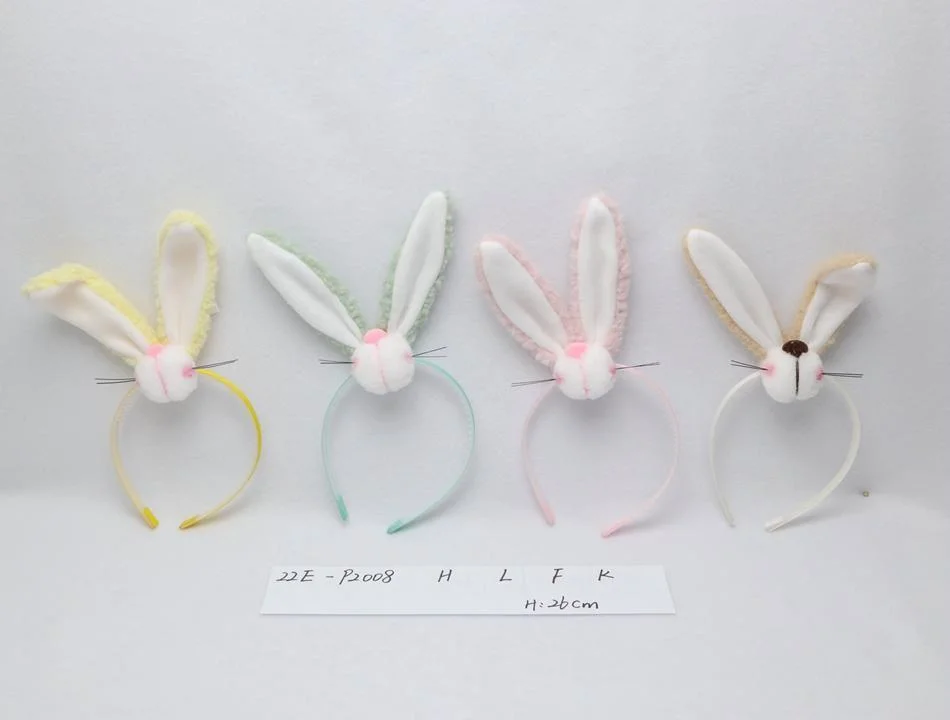 Wholesale/Supplier Easter Craft Hairband Hand-Made Decoration Head Band Ornament Hairpin Clip Head Hoop Easter Party Decoration Hairaband