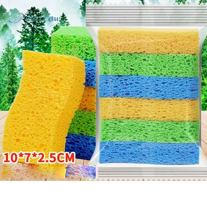 Cotton Sponge Kitchen Wipe Sponge Dishwasher Cloth Cleaning Sponge