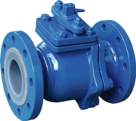 PTFE / F4 Lined Butterfly Valve (Ball Valves CS/F46, D371F4-16C, Pneumatic Q641F46-16C) for Chemical Acid Tank