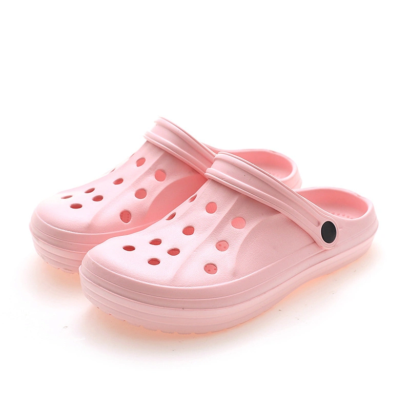 Summer Women's Home Slippers Candy Colored Garden Shoes Drifting Slippers