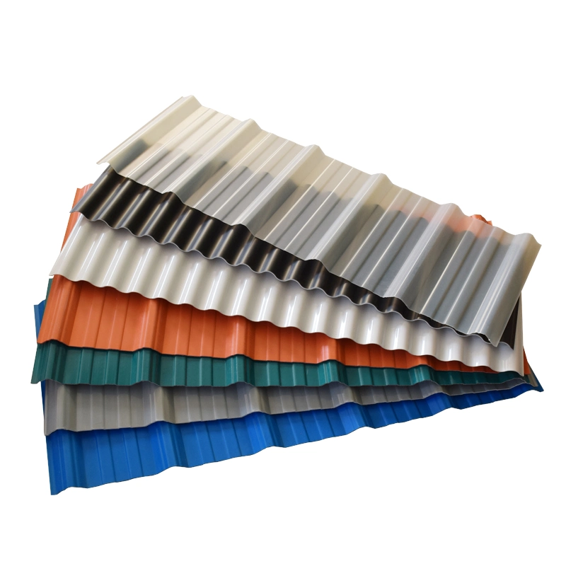 Manufacturer Colored Corrugated Plastic Sheet ASA PVC Roofing for Greenhouse