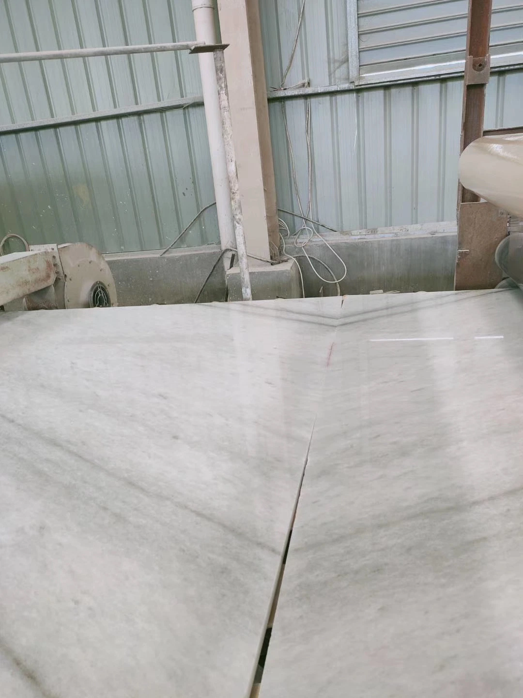 Polished Columbia White Marble/Good Quality White Marble/Slab