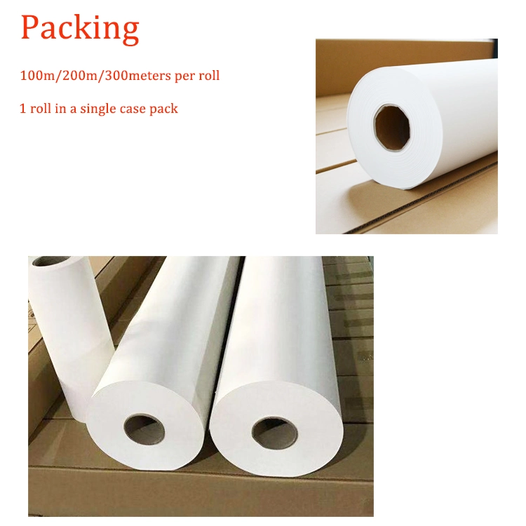 China Made Eco-Friendly Fast Dry 100GSM Sublimation Transfer Paper