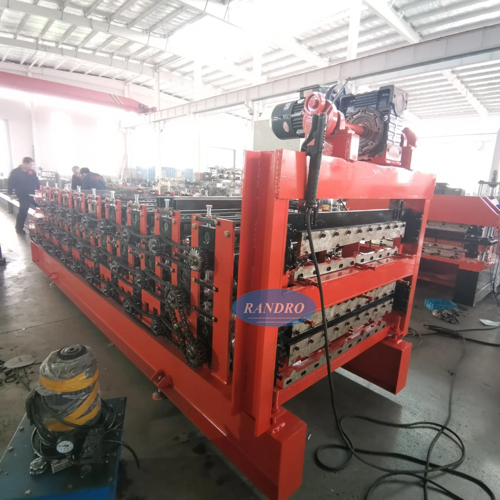 Tile Metal Ibr Sheet Roof Panel Roll Forming Machine Production Line