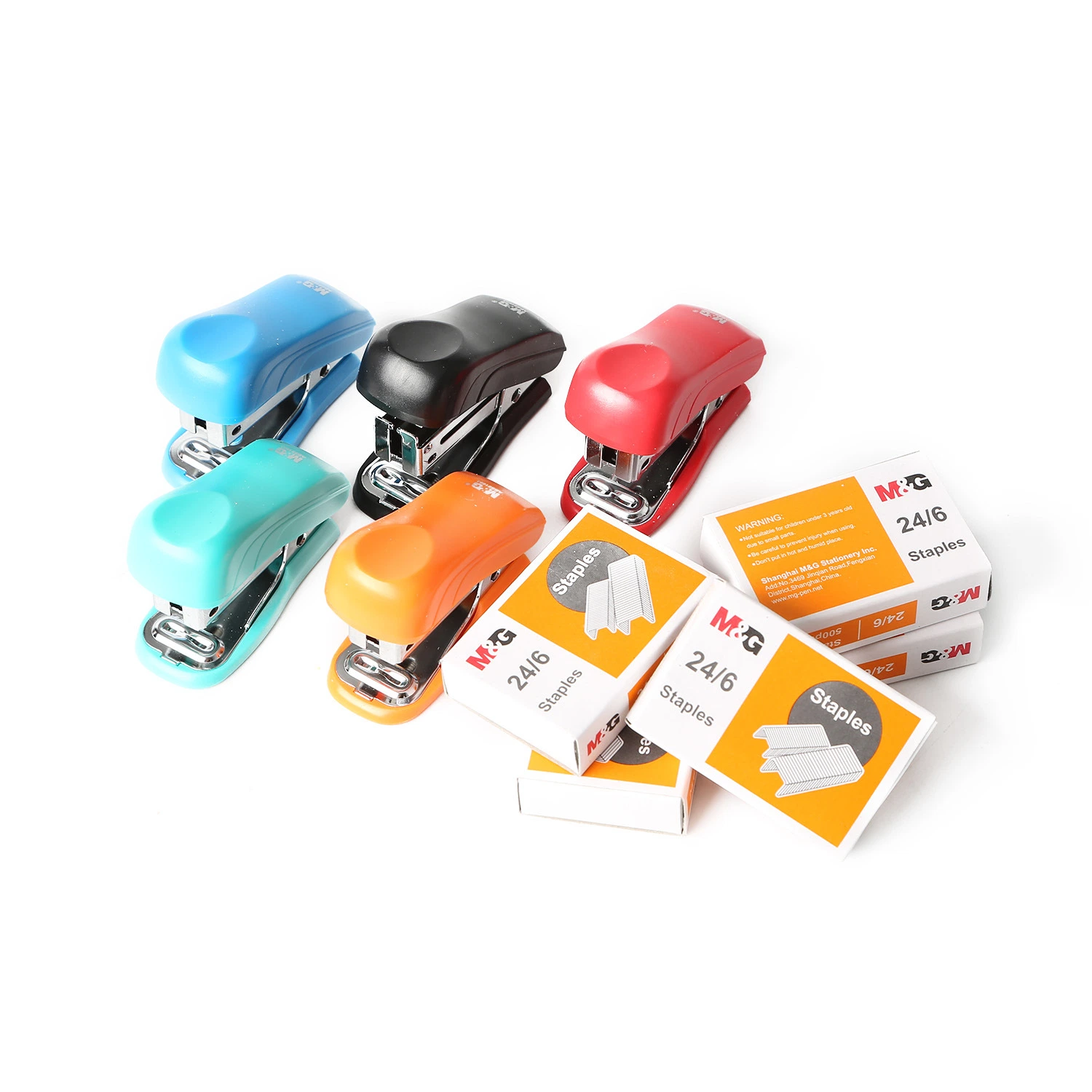 Factory Manufacturer Premium Design Energy Saving Effortless Mini Stapler Set