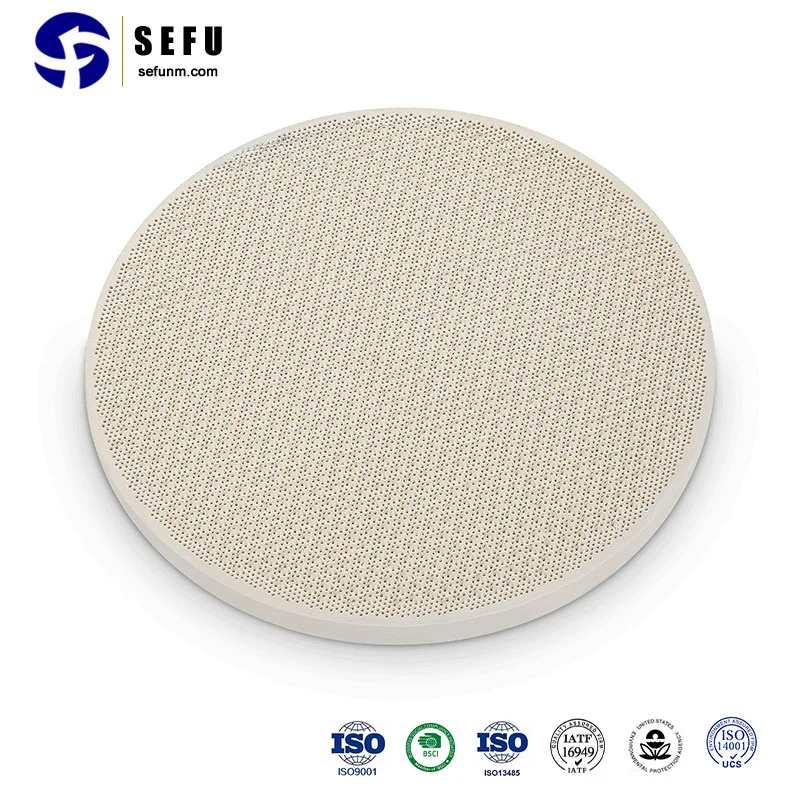 Honeycomb Ceramic Factory Infrared Porous Heating Sheet Plate for Burner Gas Boiler