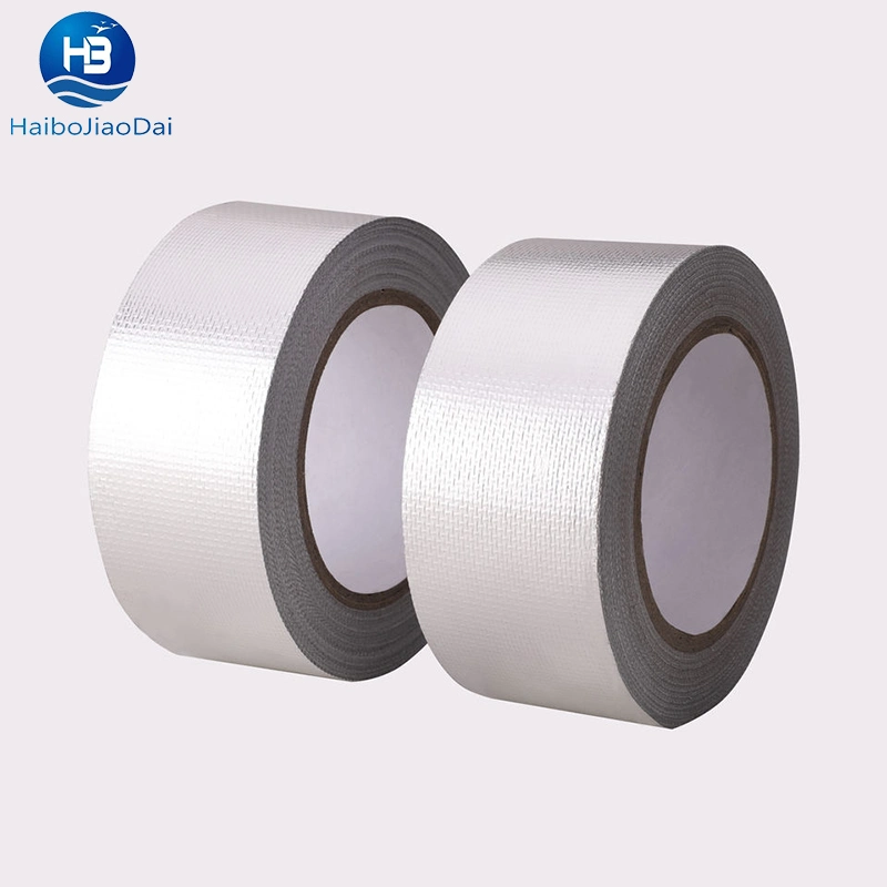 Heat Resistant Reinforced Fireproof Air Conditioner Self Adhesive Mylar Aluminum Foil Tape Lowes Price Adhesive