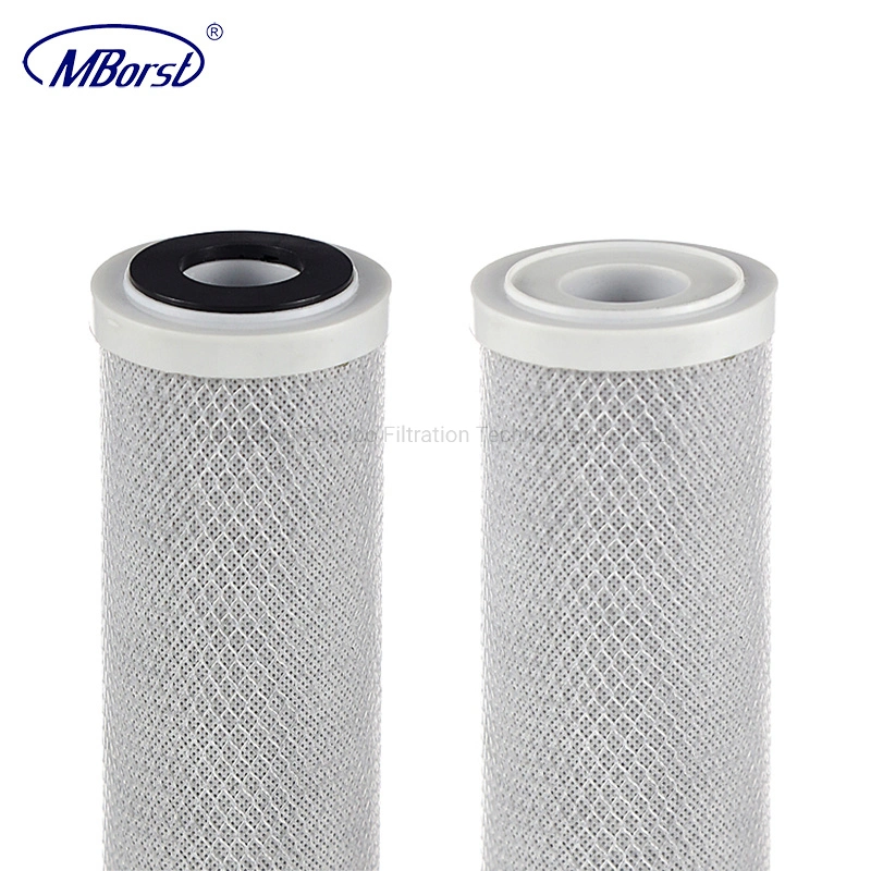 OEM/ODM Manufacturer Hot Sale Activated Carbon Block Filter Cartridge with Coconut Shell 10" 20" 40" for Water Purifier Home Reverse Osmosis Water Filter System