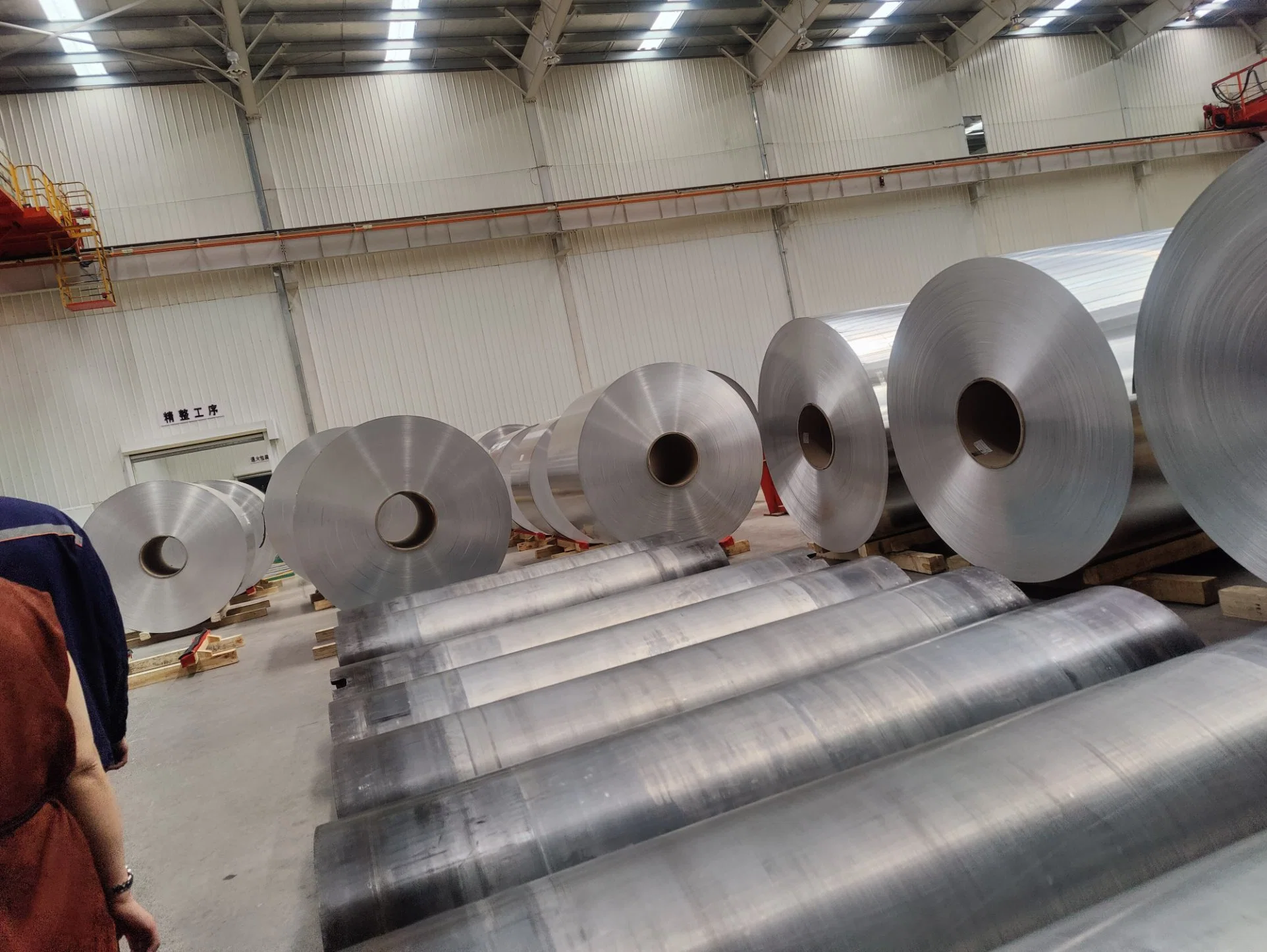 Raw Materials of 8011 3003 Big Aluminium Foil Material Packing Price Paraguay