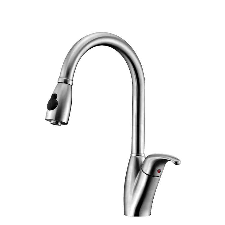 Hardware Accessory Stainless Steel 304 316 Pull out Spray Kitchen Faucet