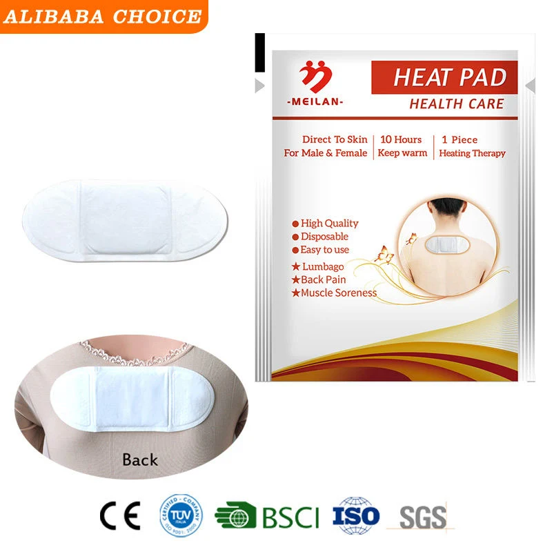 Fast Acting Long Lasting Heat Patches for Pain Relief Back Shoulder & Neck