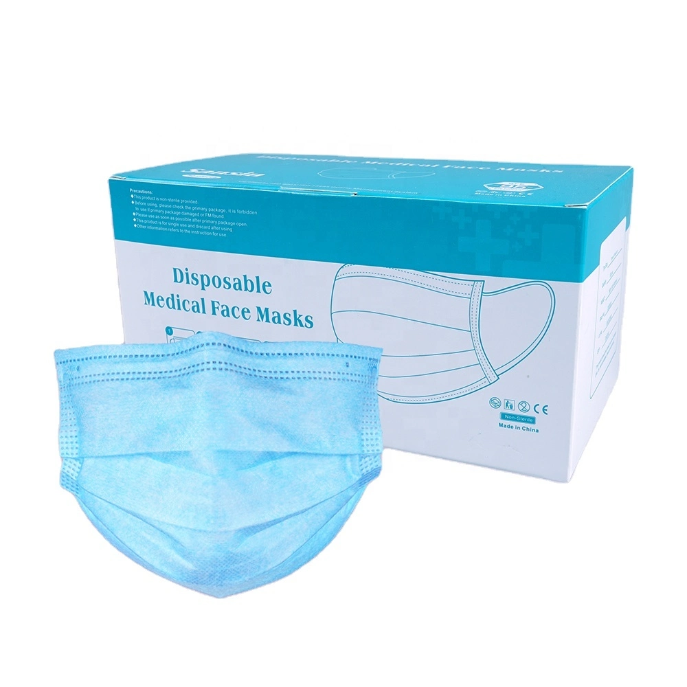 Wholesale/Supplier 3ply PP Nonwoven Disposable Protective Face Mask