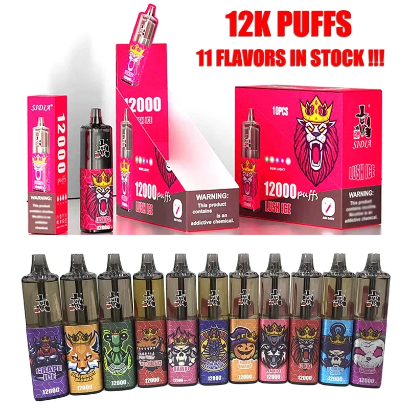 Puerta Sidia Air Gate 12000 Puffs Vapme King Mayoreo VAPE Pod Puff Ecig de alta calidad