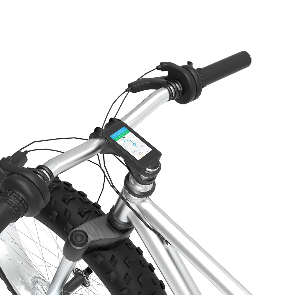 Android 4pouces e du panneau de commande d'affichage de navigation de vélo GPS tracker pour le contrôle vocal de vélo Vélo électrique l'écran LCD