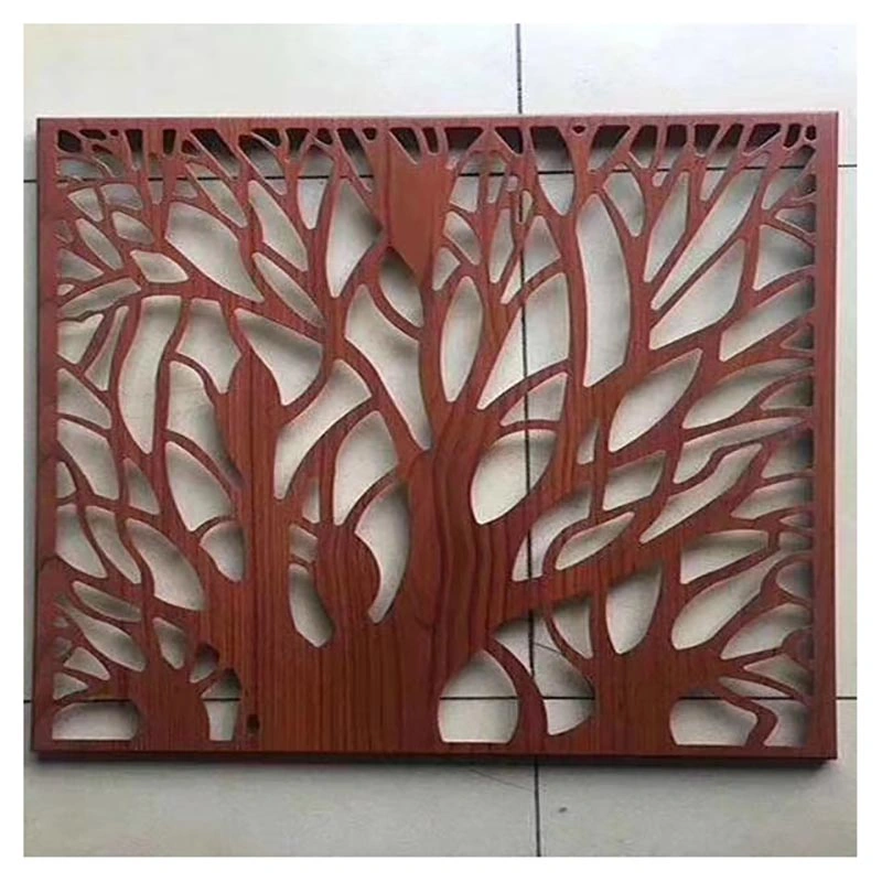 Wholesale/Supplier Outdoor Laser Cut Metal Plate Decorative Fence, Corten Steel Fence