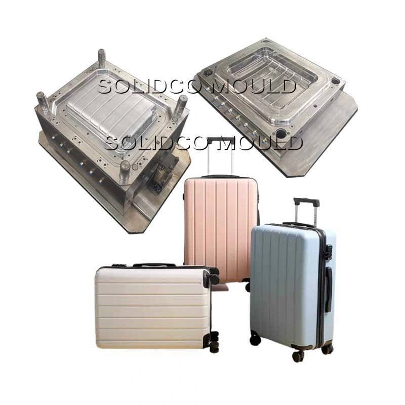 Customized Plastic PP Suitcase Mold Injection Luggage Case Mould