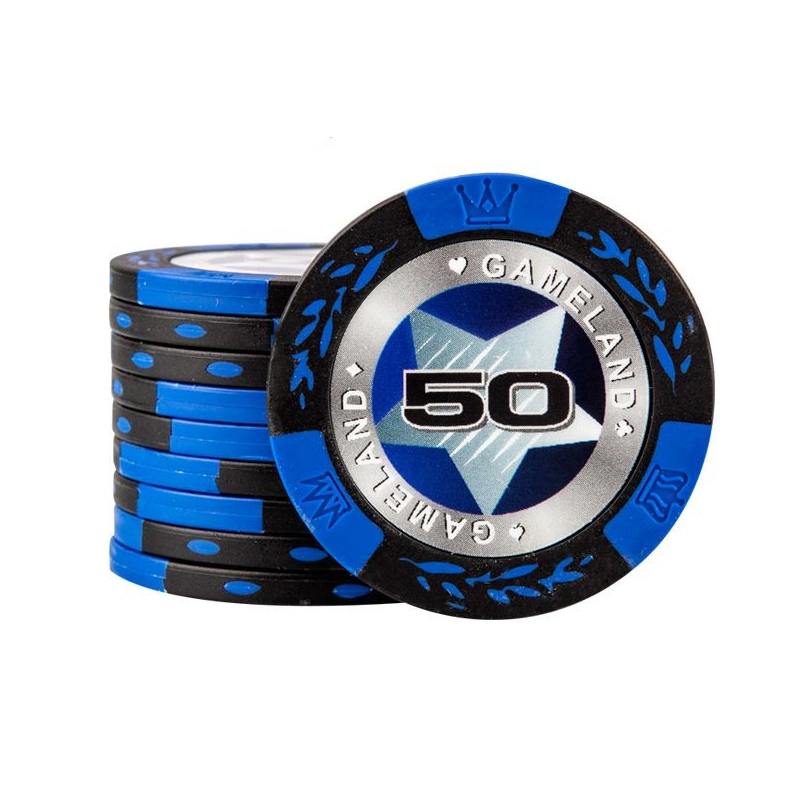 Hot-Selling Wholesale/Supplier OEM Material Plastic ABS Casino Games Ept Poker Chips Ceramic Golf Texas Hold Em Poker Chip Set