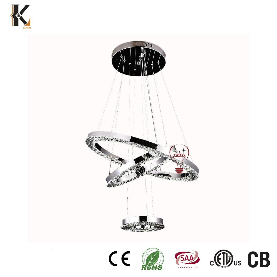 Konig Lighting China Wood and Crystal Chandelier Manufacturer Indoor Ceiling Hanging Lamps Crystal Chandelier Duplex Building Large Living Crystal Chandelier