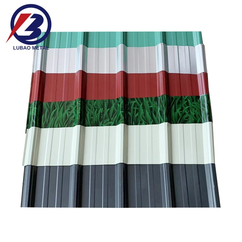 Impact Resistance Easy Install Manufacturers Corrugated Plastic PVC UPVC Roof/Roofing Sheets Color Coated Corrugated Steel Roofing Sheet