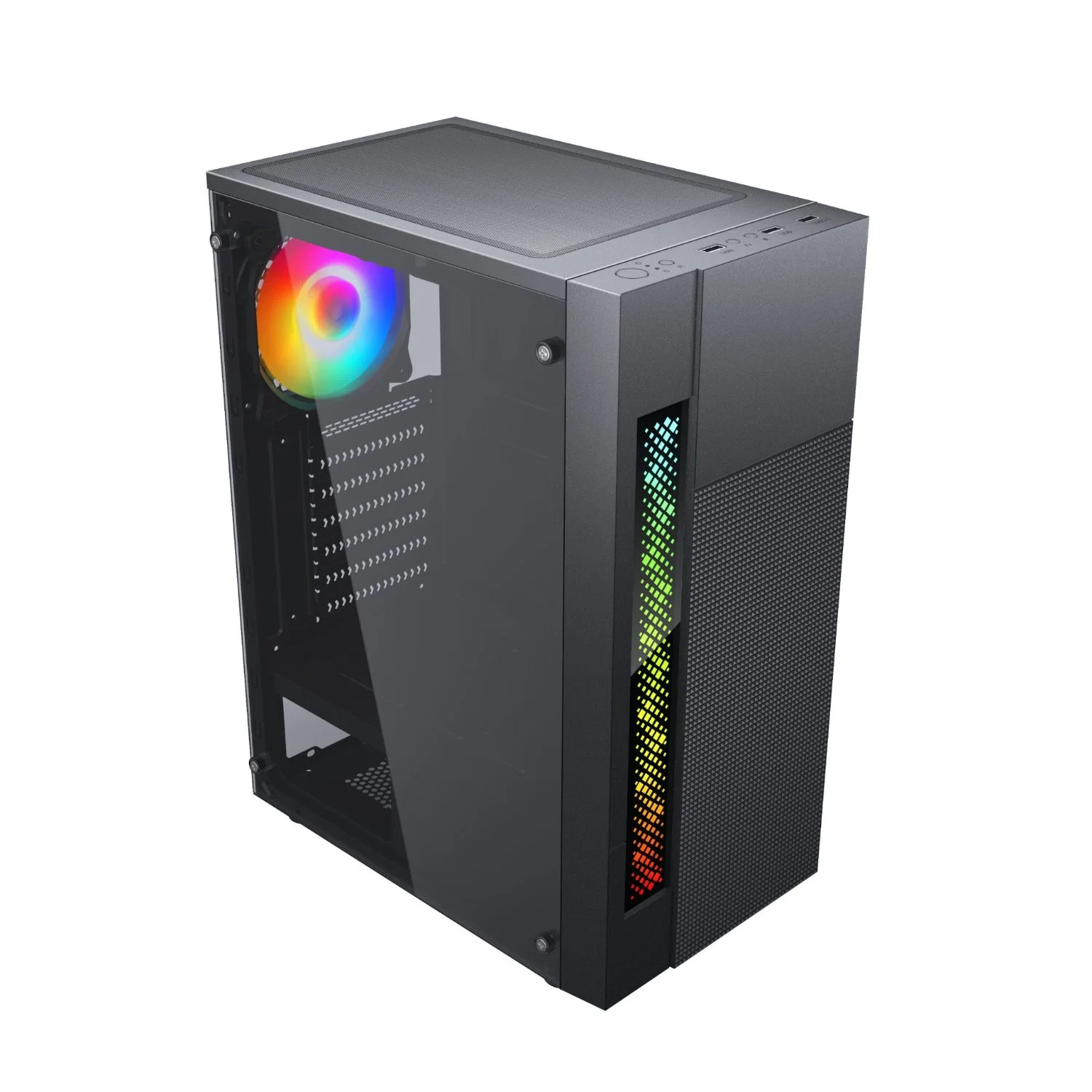 PC Case Manufacturer Directly Supplied Stylish ATX Computer Case