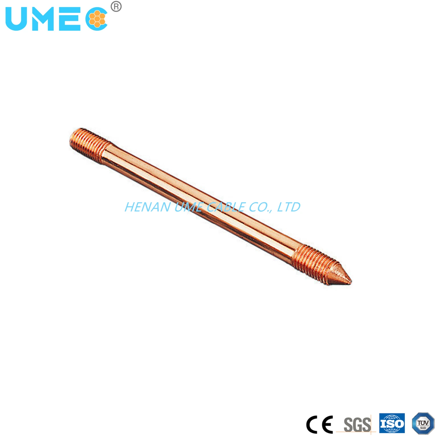 0.33mm-0.38mm Copper-Plated Ground Rods