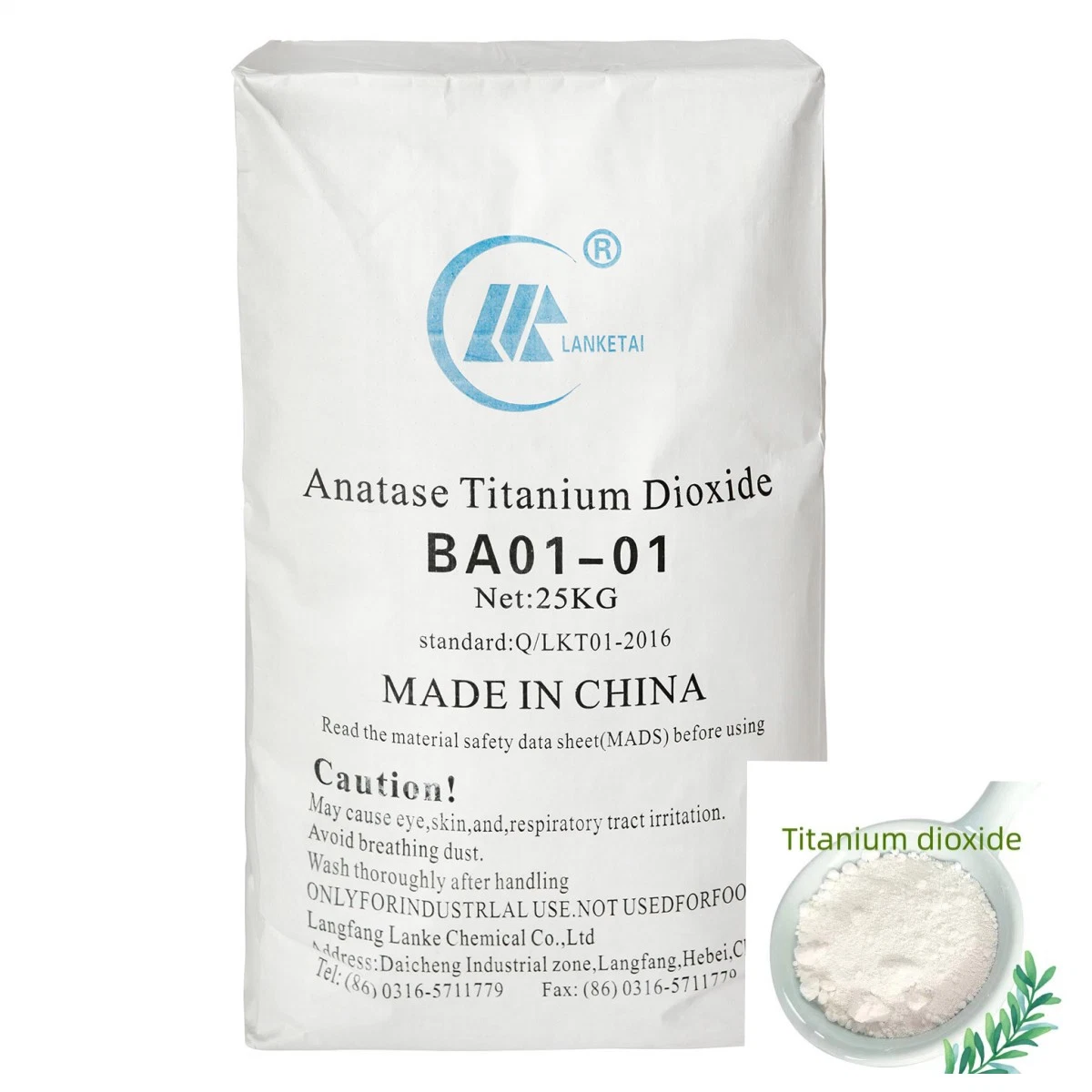Wholesale Price Anatase Grade/Rutile Grade Titanium Dioxide Chemical Pigment Powder