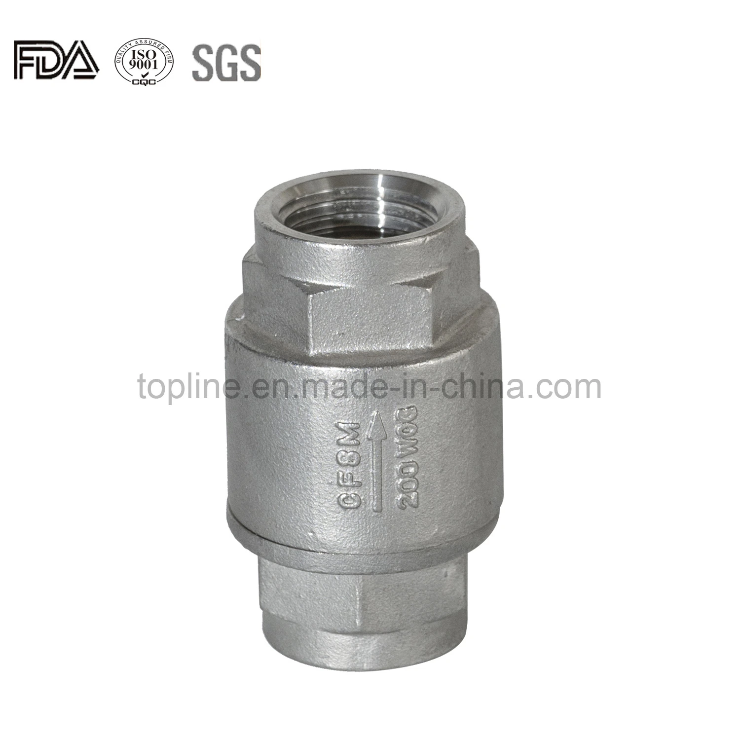 Stainless Steel 201 304 316 Swing Check Valve