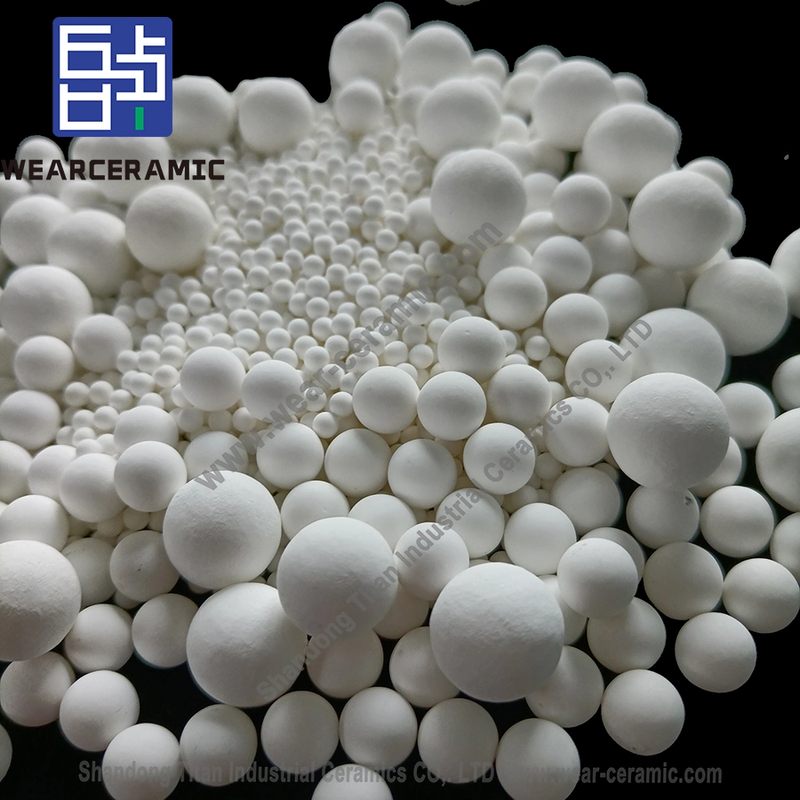 Fabrik Direktverkauf 92 95 99 Hohe Aluminiumoxid Keramik Ball Inerte Packungskugel