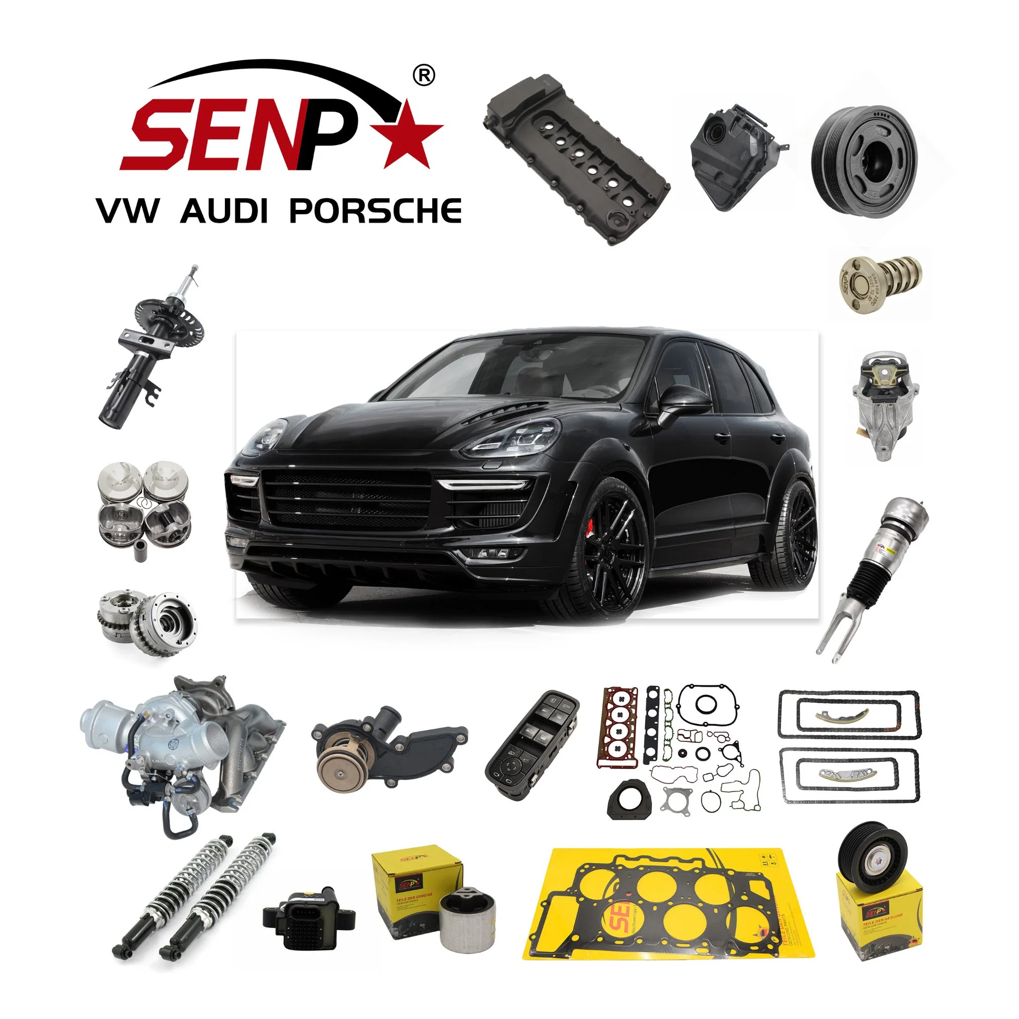 Senp High Quality All Germany Car Other Body Auto Parts Automotive Engine Spare Part Accessories for Audi VW Porsche Auto Parts