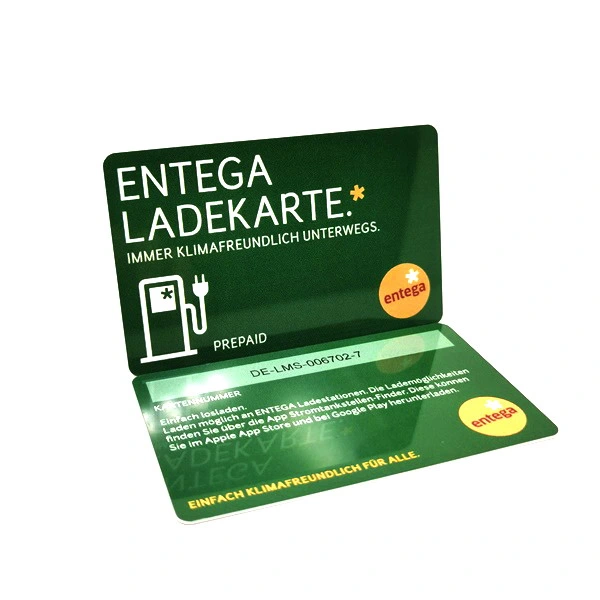 Logo Druck ISO14443A HF DESFire EV1 4K RFID Elektroauto Ladekarte