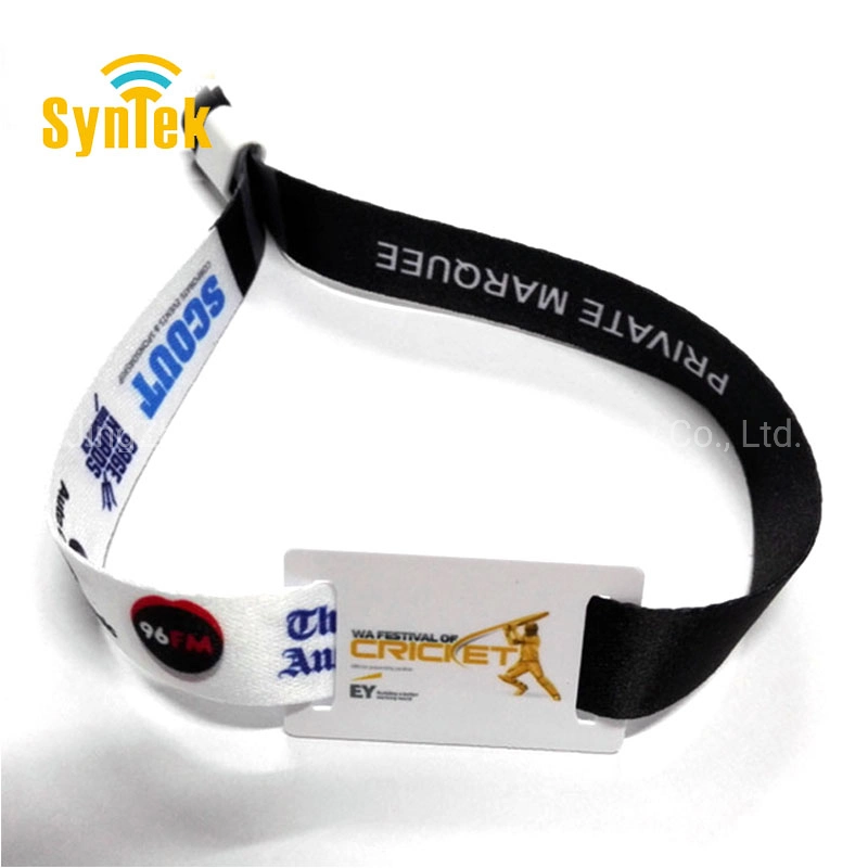 RFID NFC 13.56 MHz Stretch Fabric Wristband