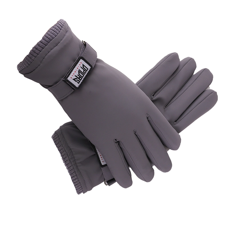 Polyester on The Outside and Velvet on The Inside Touchscreen Winter Warm Gloves