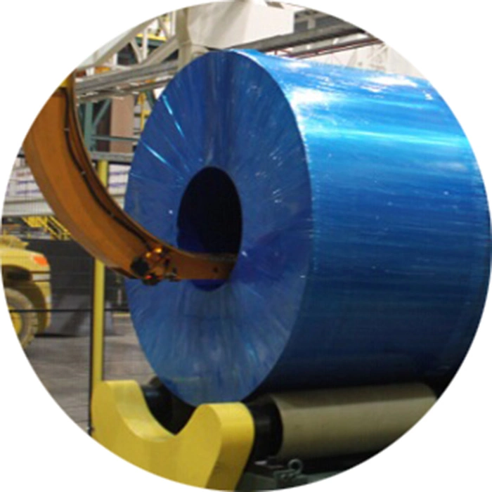 Manual or Automated Packing Stretch Film, Strong Tensile Force & Moisture Proof, Automatic Steel Coil Packing Vci or Regular