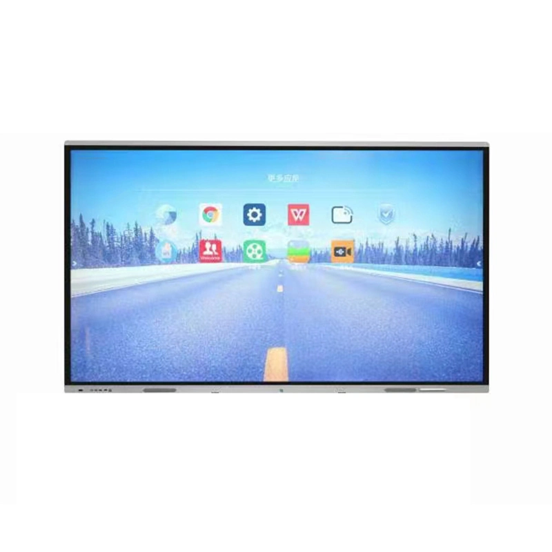 Tudo em um de 75 polegadas de tela sensível ao toque da placa de ensino smart TV Whiteboard digital LCD de ecrã plano interactiva para conferência na sala de reunião na sala de aula