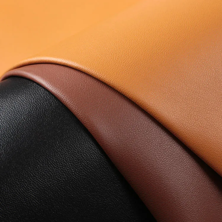 Soft Napa Grain Microfiber Leather 0.7mm Thickness for Bag Shoes Car Seat Sofa Chair Leather Material