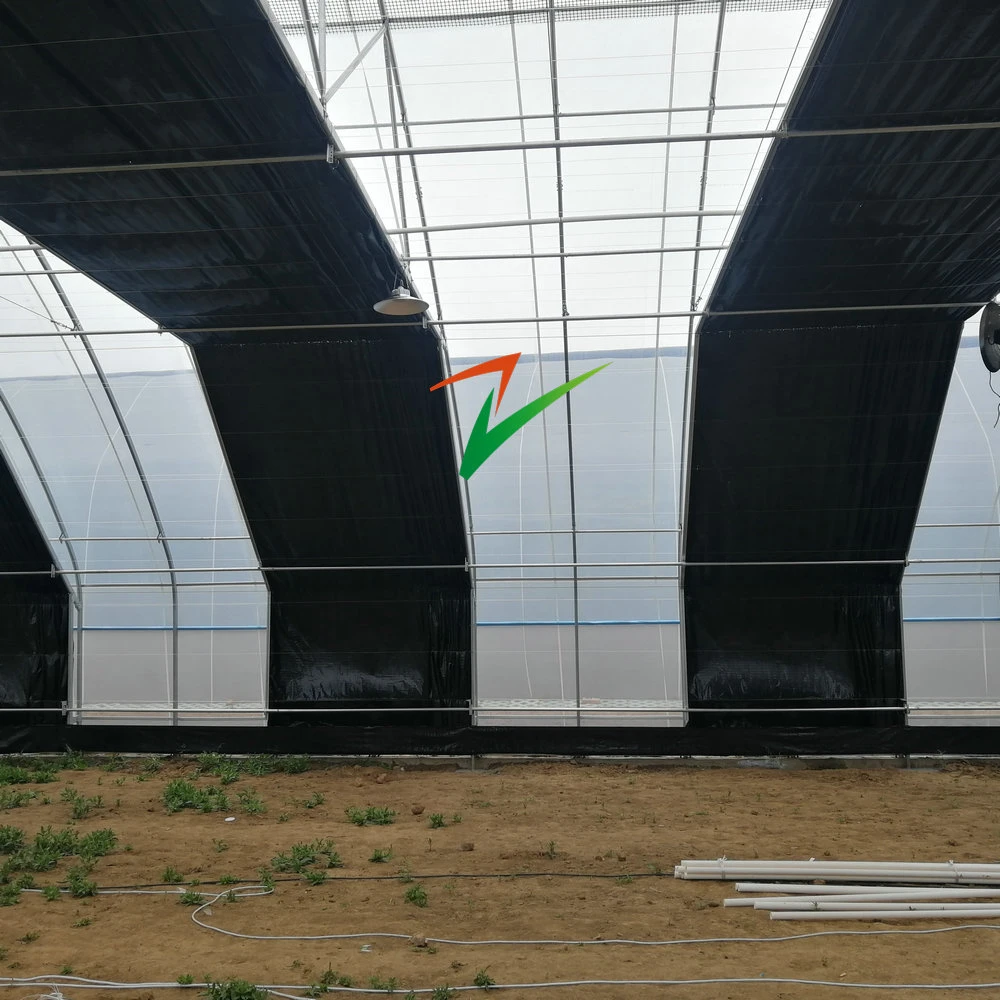 100% Automatic Blackout Light Deprivation Greenhouse Single/Multi-Span Film/ Polycarbonate PC Sheet Greenhouse