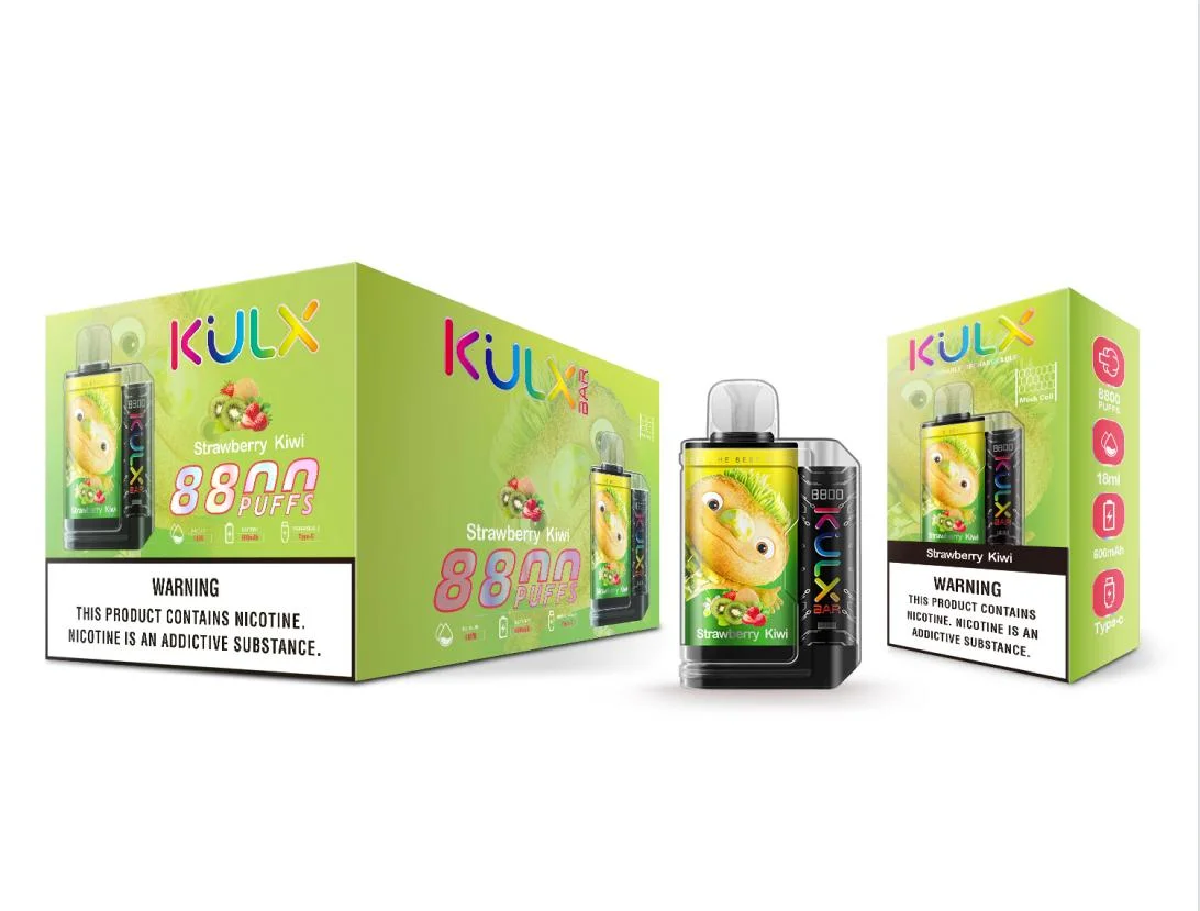 8800 Puffs Kulx Bar cigarrillo electrónico Venta en caliente VAPE desechable