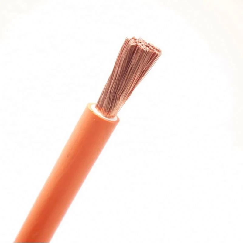 Súper flexible Cobre alambre Cable de soldadura con cubierta de goma (10 mm 16 mm 25 mm 35 mm 50 mm 70 mm 95 mm 120 mm 150 mm 185 mm 240 mm)